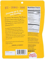 Sun Tropics Mochi Snack Bites, Golden Curry Flavor- 3.5 oz (6 Pack) | Crispy Crunchy Mochi Bites, Rice Nuggets | Mochi Puff Rice Crackers- Gluten Free & Dairy Free- No MSG Added | Asian Rice Snacks