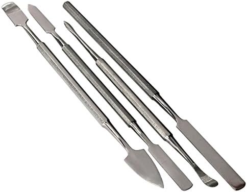 HTS 154P1 4 Pc Stainless Steel Spatula Wax & Clay Sculpting Tool Set