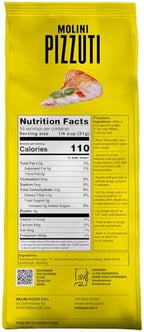 Molini Pizzuti Pizza Dough Mix – Authentic Italian Blend for Traditional Pizza – 500g Bag