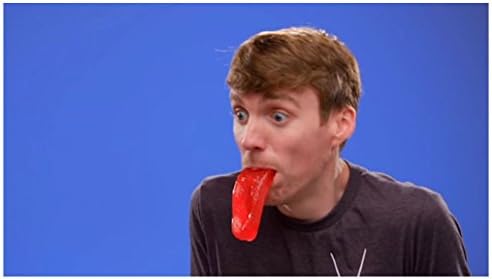 Gummy Tongue A sweet gummy treat shaped like a human tongue