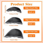 3 PCS Soft Sponge Adjustable Shoe Filler, Half-Size Insoles Adjust Too Big Shoes Toe Cushion Fillers Make Shoes Fit Shoe Inserts for Women Too Big for All Day Pain Relief and Comfort Men and Women