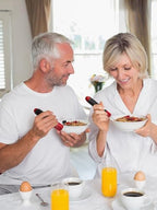Adaptive Utensils Weighted Spoon Fork Set for Hand Tremors & Parkinson's Non-Slip Arthritis Aids for Elderly, Disabled Adults | Weak Hand Grip, Handicapped, Travel Eating Utensils