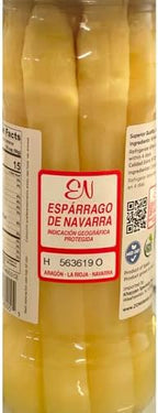 ZONA White Asparagus | Hand Packed in Navarra Spain | Clean Food | 12 oz (340 gr) (Pack of 2)