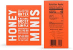 Nate's Honey Minis - Single-Serve 100% Pure, Raw & Unfiltered Honey - 0.49oz Packets, 20ct box
