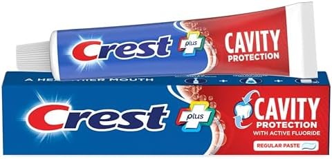 Crest Cavity Protection Toothpaste Regular - 8.2 Ounce (Pack of 4)
