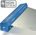 Amazon Basics Heavy Duty Non-Stick Aluminum Foil for Cooking, Grilling and Food Storage, Food Safe, 95 Sq Ft