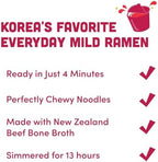 OTOKI Jin Ramen – Spicy Flavor | Authentic Korean Instant Noodles, Bold & Savory Korean Ramen Soup, 4.23 oz (Pack of 4)