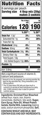 Betty Crocker Sugar Cookie Mix, Makes twelve (12) 2-inch Cookies, 6.25 oz. (Pack of 9)