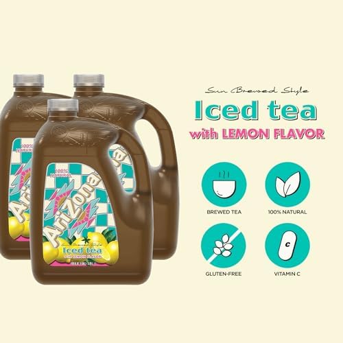 Arizona Iced Tea with Lemon, 128 oz