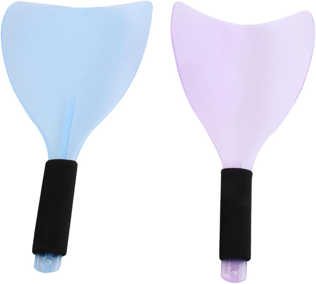 2pcs Professional Hairdressing for Cutting Prevent Hair Stuck on Face for Salon and Home Use Random