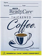 Lyons ReadyCare Thickened Coffee Packets for Dysphagia & Swallowing Difficulty - Honey Consistency, Level 3 Moderately Thick (75 Pack)