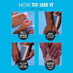 Nad's For Men Body Wax Strips - Wax Hair Removal For Men - At Home Waxing Kit With Waxing Strips + 2 Calming Oil Wipes, 20 Count (Pack of 1)