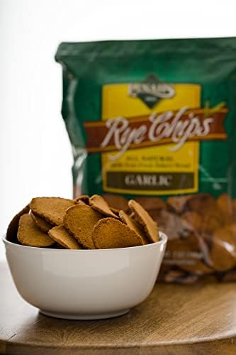 Pinahs Rye Chips , Garlic, 7 ounces