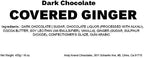 Andy Anand’s California Dark Chocolate Covered Ginger 1 lbs, for Birthday, Valentine Day, Gourmet Christmas Holiday Food Gift Basket, Thanksgiving, Mothers Fathers Day, Get Well Basket for Men & Women