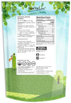 Food to Live Organic White Quinoa, 5 Pounds - Whole Grain, Non-GMO, Kosher, Raw, Vegan, Sirtfood, Bulk