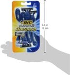 BIC Comfort 3 Advance Disposable Razor for Men, 4 Count
