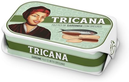 Tricana - Sardine Filets with Oregano - 4.23oz / 120gr (Pack of 5 cans)