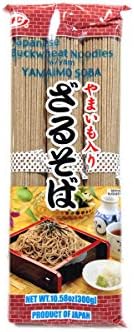 Yamaimo Soba (Japanese Buckwheat Noodles w/ Yam) - 10.58oz (Pack of 1)