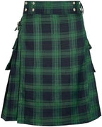 Kilt for Men Traditional Highland Tartan Utility Kilt Scottish Mens Kilt