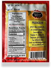 Spicy Hill Farms Dried Scotch Bonnet Pepper (Pack of 3)