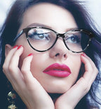 4-Pack Cat Eye Progressive Multifocal Reading Glasses for Women- Blue Light Blocking Readers with Spring Hinges
