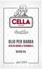 Cella Milano Beard Oil, 50 ml., Made in Italy, Shines, Conditions and Tames your Beard and Mustache.