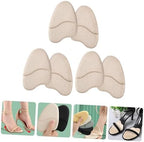 FOMIYES 3 Pairs Foot Pads Non-Slip Gel Metatarsal Pads for Women High Heels Inserts Comfortable
