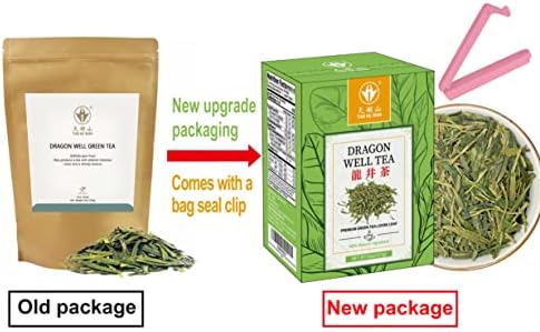 TIAN HU SHAN First Grade Tea Chinese LongJing/Dragon Well Green Tea Loose Leaf 8oz (227g)