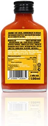 Crazy Bastard Habanero & Tomatillo Hot Sauce- 100ml
