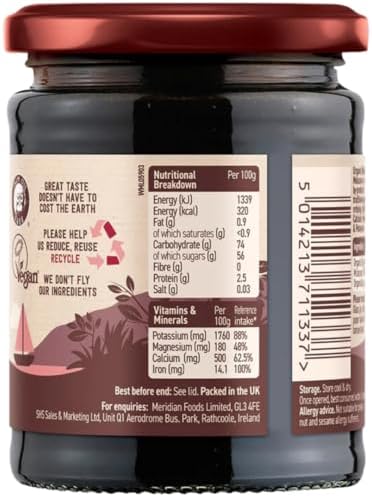 Meridian Organic Molasses 350g