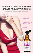 Natural Breast Care Oil & Firming Serum – Organic Essence for Women – Nourishing Massage Oil for Skin Elasticity & Tightening Appearance (1)