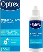 Optrex Multiaction Eye Wash with Eye Bath x 300ml
