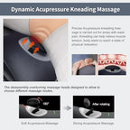 ALPHAY Multifunctional Lumbar Traction Device with Dynamic Lumbar Stretching & Knead Massage, Heat & Vibration Physical Therapy, Lower Back Massager Lumbar Traction at Home, Office, Waist Pain Relief