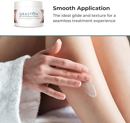 Graston Technique Vitamin E Enriched Emollient Cream - 4oz Jar, Ideal for IASTM Massage Lotion & Massage Cream, Perfect Vitamin E Cream for Massage and Physical Therapy, 1-Pack