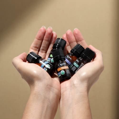 Cliganic Organic Ylang Ylang Essential Oil, 100% Pure Natural for Aromatherapy | Non-GMO Verified (Packaging May Vary)