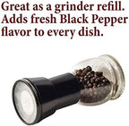 The Spice Way Whole Tellicherry Black Peppercorns - (4 oz) can be used as a grinder refill bulk.