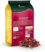 Attaya Natural Loose Hibiscus Flowers, CUT & SIFTED 16oz | 100% Pure, Dried, Caffeine-Free | Antioxidant-Rich for Wellness & Relaxation.