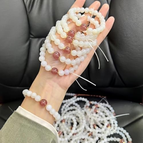 Beaded Bracelets for Women,Stretch Healing Crystal Bracelet Natural Stone Gemstone Jewelry Gifts