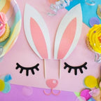 Reindeer decoration Reindeer cake Christmas cake top decoration Reindeer cake top eyelashes nose ears Easter Christmas Halloween party cake emoji