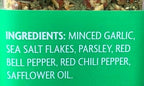 Aglio Olio Garlicky & Spicy Seasoning Blend, Bundle of Three (3) Jars, 1.7 ounces each (5.1 ounces in total)