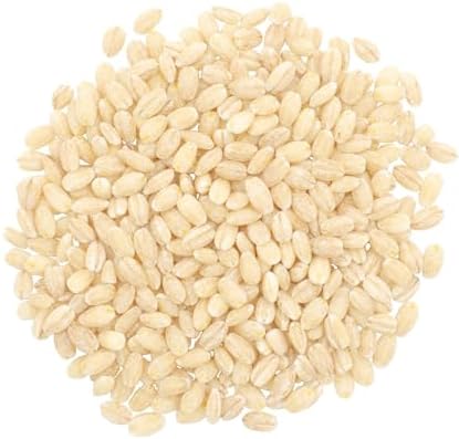 CLEAR CREEK Certified Glyphosate Residue Free Pearl Barley | 4 LBS Drawstring Bag | Non-GMO | Kosher | Vegan | Non-Irradiated