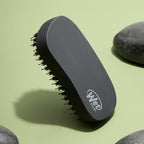 Wet Brush Shine Enhancer Hair Brush with IntelliFlex Bristles, Short Hair & Palm Beard Detangler for Men, Detangling Boar Bristles, Soft & Shiny Strands, For Easy Styling, Black
