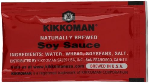 Kikkoman Soy Sauce Packets, 200-count