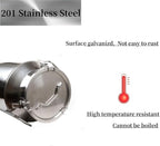 Stainless Steel Milk Bucket with Spigot, 20L/5.25Gallon 201 Steel Milk Buckets with Lid SS Milk Can Large Milk Jug Liquid Container, Airtight Design, Keep Food Dry and Fresh