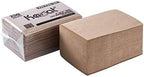 Karat Interfold Napkins - 2 Ply, Brown, Perfect for Restaurants and Cafes, Fits Most Dispensers, Made from Renewable Resources, Case of 6,000