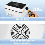 Insulin Cooler Box Insulin Pen Travel Cooler Mini Drug Refrigerator Case Diabetic Cooler Portable car Insulin Cooler Box USB Rechargeable LED Display (℉)
