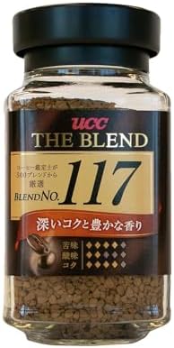 Pack of 2 - UCC Japan #1 Coffee, The Blend 117 Instant Coffee | 90 Gram