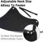 3 Pack Adult Bibs for Elderly Women Men Clothing Protector with Crumb Catcher Reusable Waterproof Adjustable