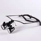 2.5X 3X 3.5X Optional Half Frame Binocular Surgical Dental Loupes with Led Headlight (Magnification:2.5X, Working Distance:L(440-540 mm))
