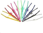 24 Pcs Disposable Plastic Tweezers - First Aid Forceps